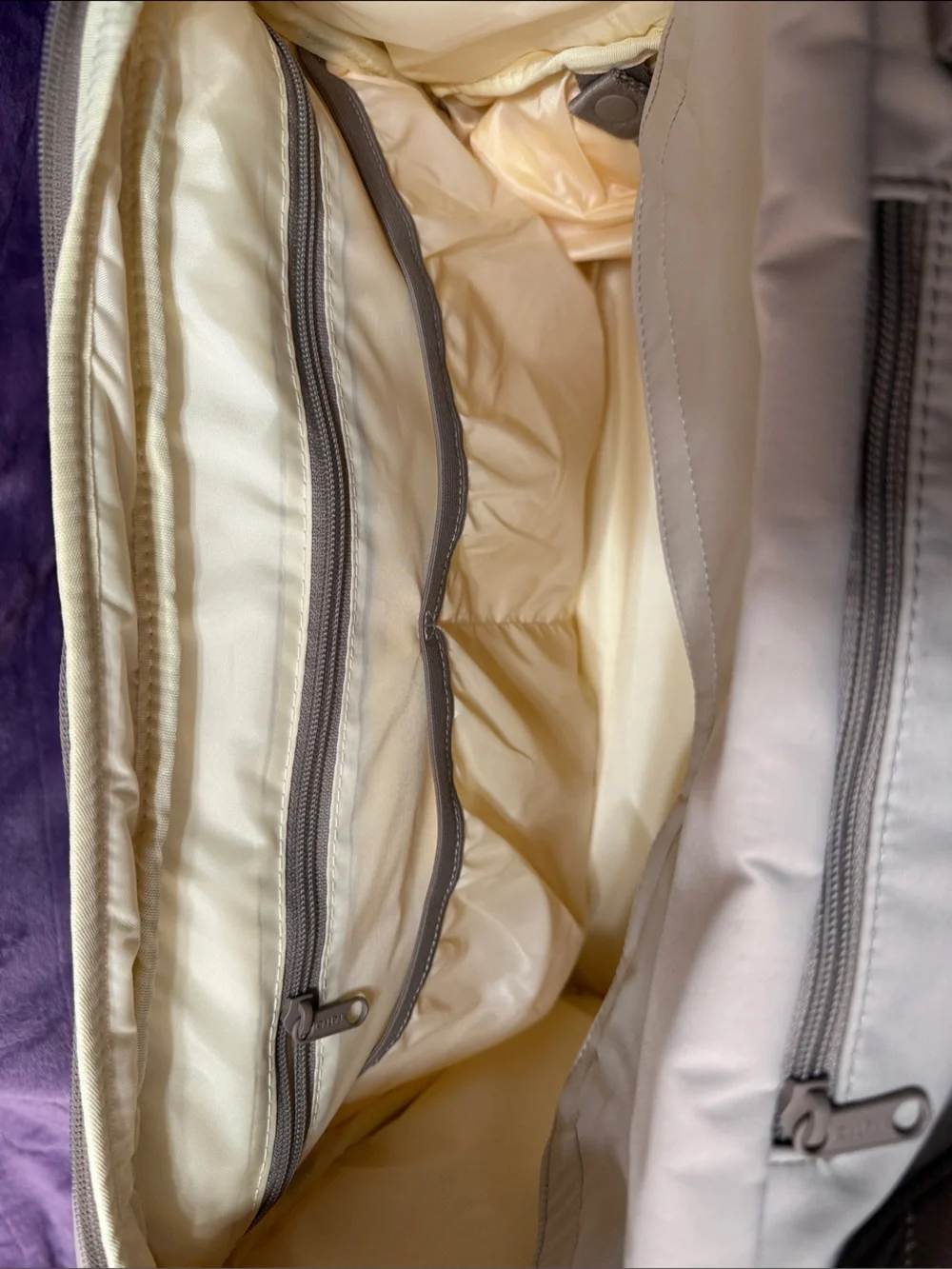 Calpak Connect Laptop Duffel - Light Gray BNWOT